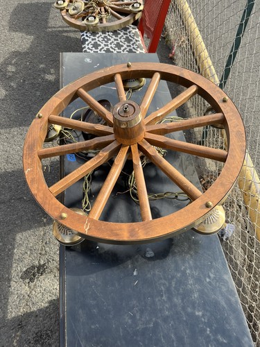 Vintage wagon wheel western - vintage,