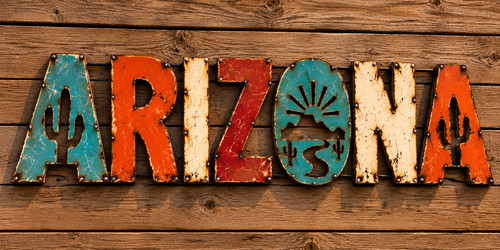 Arizona metal wall art - art, –