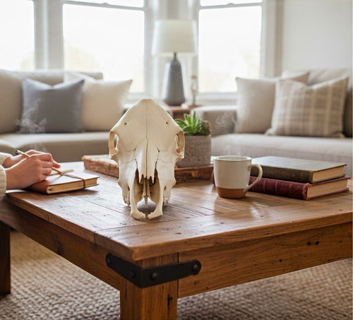Animal skull table centerpiece - skull,