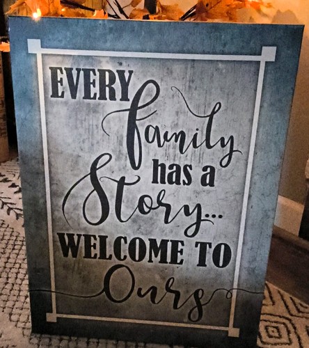 Framed wooden wall sign every - framed,