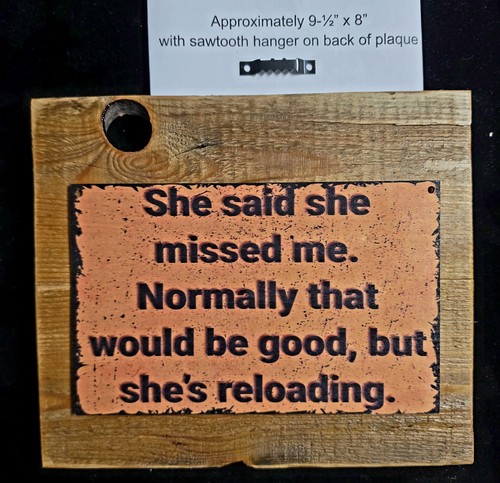 Handcrafted wooden wall plaque - handcrafted,