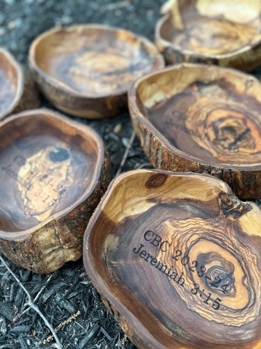 Handmade olive wood branch - handmade,
