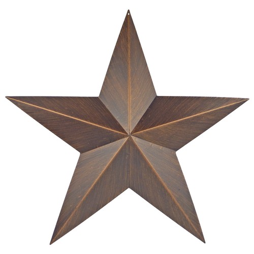 Metal barn star wall - metal, decor