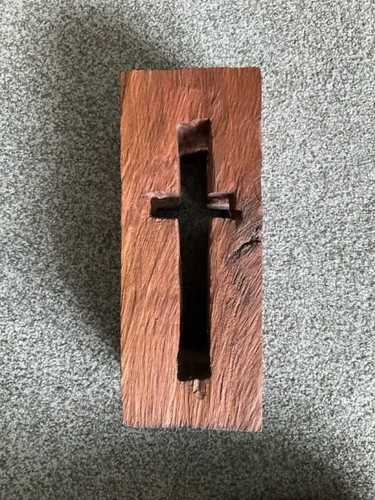 Vintage large wood - wood, heavy